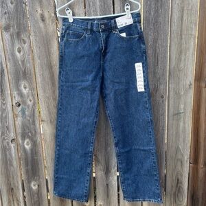 Uniqlo x JW ANDERSON Straight-Leg Jeans in 67 Blue